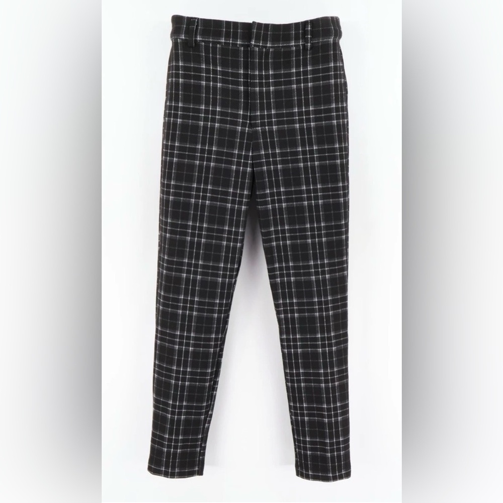 Forever 21 Men's Charcoal Checkered Pants